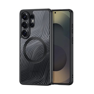 Samsung S26 Ultra DUX DUCIS AIMO szilikon telefonvédő ütésállóság, hullám, FEKETE