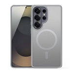 Samsung S26 Ultra DUX DUCIS YIND szilikon telefonvédő ütésállóság, MagSafe, VILÁGOSSZÜRKE