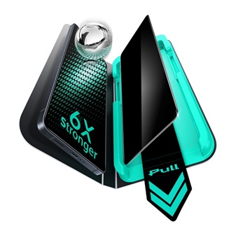 Samsung S26 Ultra ESR ARMORITE PRIVACY képernyővédő üveg 2db 2.5D, betekintés ellen + segédkeret, ÁTLÁTSZÓ