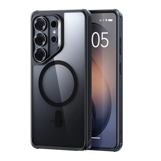 Samsung S26 Ultra ESR CLASSIC HYBRID szilikon telefonvédő ütésállóság, MagSafe, ÁTLÁTSZÓ/FEKETE