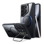 Samsung S26 Ultra ESR CLASSIC HYBRID szilikon telefonvédő ütésállóság, MagSafe, ÁTLÁTSZÓ/FEKETE