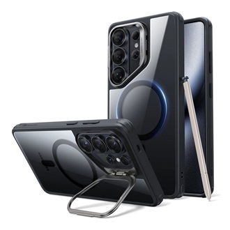 Samsung S26 Ultra ESR CLASSIC HYBRID szilikon telefonvédő ütésállóság, MagSafe, ÁTLÁTSZÓ/FEKETE