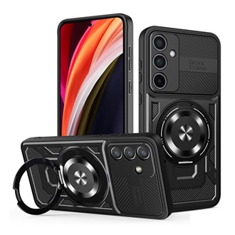 Samsung S26 Ultra GIGAPACK Defender szilikon telefonvédő ütésállóság, mágneses, FEKETE