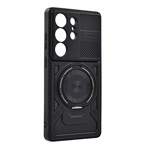 Samsung S26 Ultra GIGAPACK Defender szilikon telefonvédő ütésállóság, mágneses, FEKETE