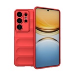 Samsung S26 Ultra GIGAPACK Szilikon telefonvédő ütésállóság, 3D, PIROS