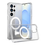 Samsung S26 Ultra GIGAPACK Szilikon telefonvédő ütésállóság, MagSafe, ÁTLÁTSZÓ