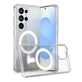 Samsung S26 Ultra GIGAPACK Szilikon telefonvédő ütésállóság, MagSafe, ÁTLÁTSZÓ