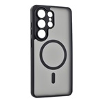 Samsung S26 Ultra GIGAPACK Szilikon telefonvédő ütésállóság, MagSafe, FEKETE
