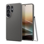 Samsung S26 Ultra SPIGEN LIQUID AIR szilikon telefonvédő ütésállóság, rombusz, SÖTÉTSZÜRKE