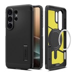 Samsung S26 Ultra SPIGEN TOUGH ARMOR MAG műanyag telefonvédő ütésállóság, MagSafe, FEKETE