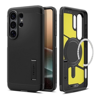 Samsung S26 Ultra SPIGEN TOUGH ARMOR MAG műanyag telefonvédő ütésállóság, MagSafe, FEKETE