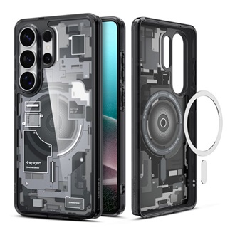 Samsung S26 Ultra SPIGEN ULTRA HYBRID ZERO ONE műanyag telefonvédő ütésállóság, MagSafe, FEKETE