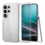 Samsung S26 Ultra SPIGEN ULTRA HYBRID műanyag telefonvédő ütésállóság, légpárnás keret, ÁTLÁTSZÓ