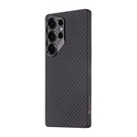 Samsung S26 Ultra TACTICAL MAGFORCE ARAMID szilikon telefonvédő ultravékony, karbon minta, FEKETE