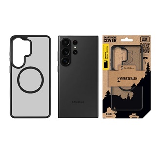 Samsung S26 Ultra TACTICAL MAGFORCE HYPERSTEALTH szilikon telefonvédő ütésállóság, MagSafe, FEKETE