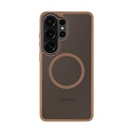 Samsung S26 Ultra TACTICAL MAGFORCE HYPERSTEALTH szilikon telefonvédő ütésállóság, MagSafe, SÖTÉTBARNA