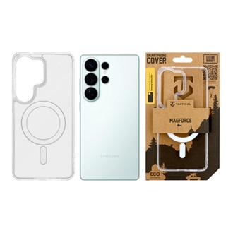Samsung S26 Ultra TACTICAL MAGFORCE szilikon telefonvédő ütésállóság, MagSafe, ÁTLÁTSZÓ