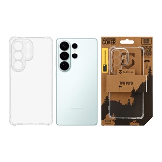 Samsung S26 Ultra TACTICAL TPU PLYO szilikon telefonvédő ütésállóság, légpárnás sarok, ÁTLÁTSZÓ