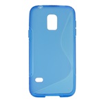 Samsung S5 mini Gigapack Szilikon telefonvédő S-line VILÁGOSKÉK