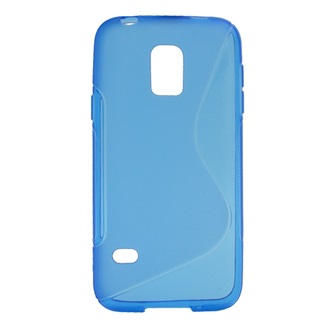 Samsung S5 mini Gigapack Szilikon telefonvédő S-line VILÁGOSKÉK