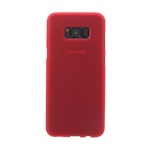 Samsung S8 Plus Gigapack Szilikon telefonvédő matt PIROS