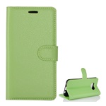 Samsung S8 Plus Gigapack tok álló, bőr hatású FLIP, prémium, VILÁGOSZÖLD