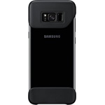 Samsung S8 Plus SAMSUNG műanyag telefonvédő 2 részes FEKETE
