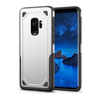 Samsung S9 Gigapack Defender szilikon telefonvédő ütésállóság, ultravékony, EZÜST