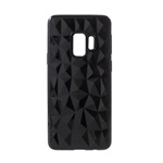Samsung S9 Gigapack szilikon telefonvédő 3D, gyémánt minta, FEKETE