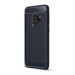 Samsung S9 Gigapack szilikon telefonvédő ütésállóság, karbon minta, SÖTÉTKÉK