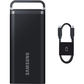 Samsung T5 EVO 8TB USB3.2 Gen1 A ütésálló külső SSD fekete