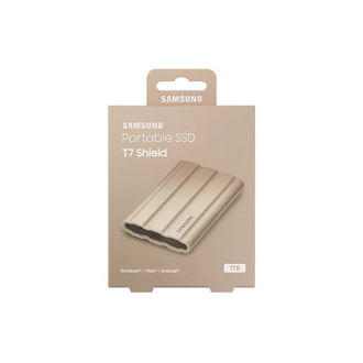 Samsung T7 Shield 1TB USB3.2 Gen2 C 2,5" vízálló ütésálló külső SSD barna