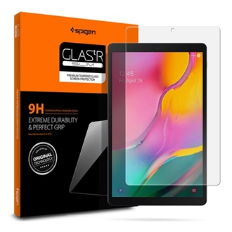 Samsung Tab 10.1 SPIGEN SLIM képernyővédő üveg 2.5D, 9H, ÁTLÁTSZÓ