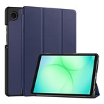 Samsung Tab A11 WIFI GIGAPACK Tok álló, bőr hatású aktív FLIP, asztali tartó, SÖTÉTKÉK