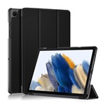 Samsung Tab A9 Plus 5G Gigapack Tok álló, bőr hatású aktív FLIP, asztali tartó, FEKETE