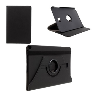 Samsung Tab A 10.1 S-Pen LTE (2016) Gigapack Tok álló, bőr hatású FLIP, 360°, FEKETE