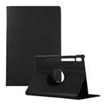 Samsung Tab S10 FE Plus WIFI GIGAPACK Tok álló, bőr hatású FLIP, 360°, FEKETE