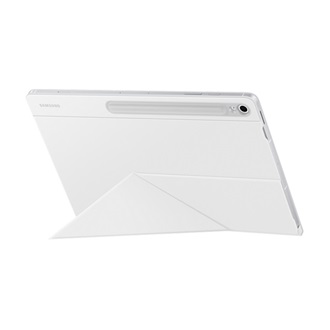 Samsung Tab S10 FE Plus WIFI SAMSUNG tok álló, bőr hatású aktív FLIP, ceruza tartó, FEHÉR