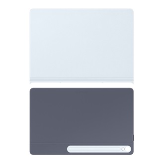 Samsung Tab S10 FE Plus WIFI SAMSUNG tok álló, bőr hatású aktív FLIP, ceruza tartó, SÖTÉTKÉK