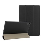 Samsung Tab S11 5G / Tab S11 WIFI TACTICAL BOOK TRIFOLD tok álló, bőr hatású aktív FLIP, asztali tartó, FEKETE