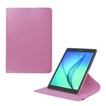 Samsung Tab S2 9.7 LTE GIGAPACK Tok álló, bőr hatású FLIP, 360°, RÓZSASZÍN