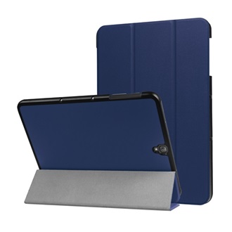 Samsung Tab S3 9.7 LTE GIGAPACK Tok álló, bőr hatású FLIP, asztali tartó, SÖTÉTKÉK