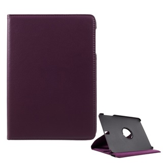 Samsung Tab S3 9.7 LTE Gigapack Tok álló, bőr hatású FLIP, 360°, LILA