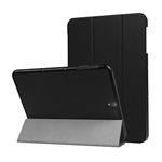 Samsung Tab S3 9.7 WIFI Gigapack Tok álló, bőr hatású FLIP, asztali tartó, FEKETE