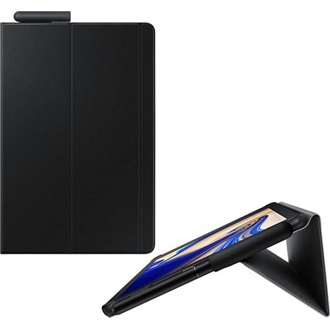 Samsung Tab S4 10.5 LTE SAMSUNG tok álló FLIP, ceruza tartó, FEKETE