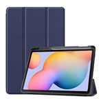 Samsung Tab S6 Lite 10.4 LTE Gigapack Tok álló, bőr hatású aktív FLIP, ceruza tartó, SÖTÉTKÉK