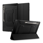 Samsung Tab S9 Ultra LTE SPIGEN RUGGED ARMOR PRO tok álló aktív FLIP, ceruza tartó, FEKETE