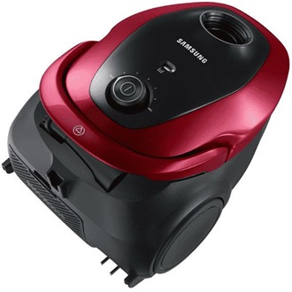 Samsung VC07M25E0WR porzsákos porszívó piros