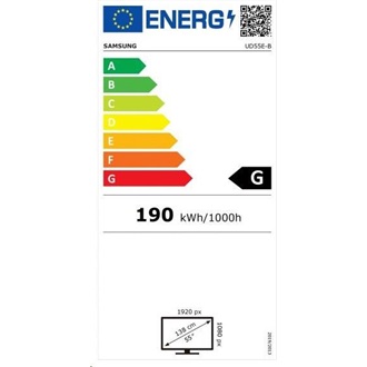 Samsung VM55B-U VMB-U 24/7 Signage Video Wall 55" IPS LED LFD monitor fekete