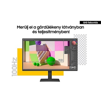 Samsung ViewFinity S60UD 32" IPS LED monitor fekete 100Hz